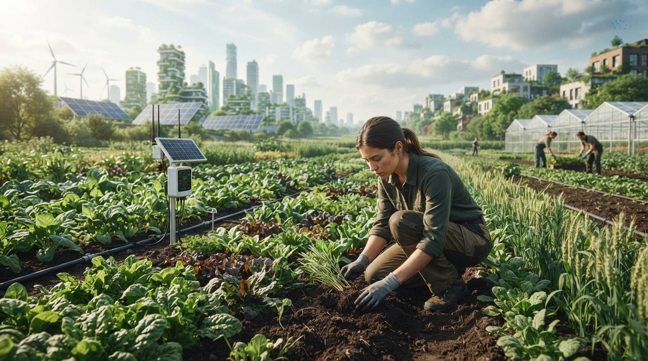 Turning Farmlands Into Carbon Sinks